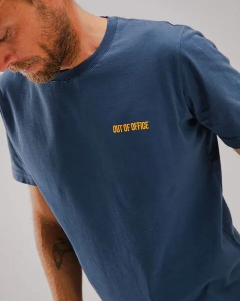 Brava Fabrics Brava Fabrics T-Shirt Out of Office, Blue, – Produktbild 4 von 4