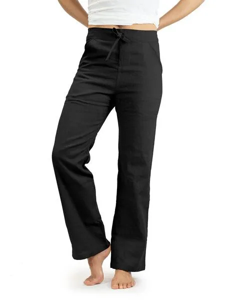 SCHAZAD Leinenhose Essential Slim von SCHAZAD, Schwarz, – Produktbild 1 von 4