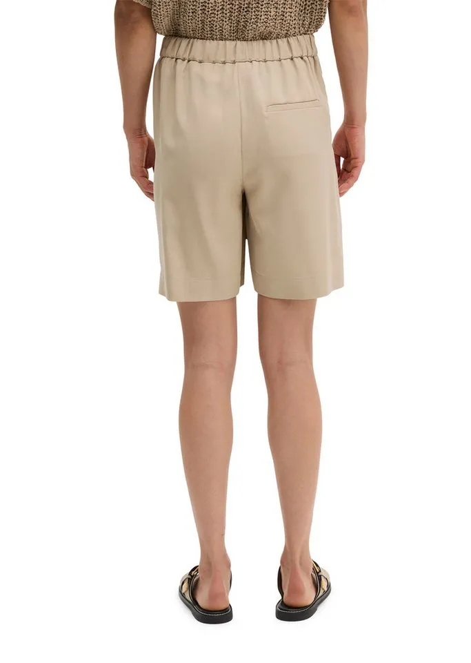 Marc O'Polo Marc O'Polo Shorts aus TENCEL™ Lyocell, Braun, – Produktbild 3 von 5