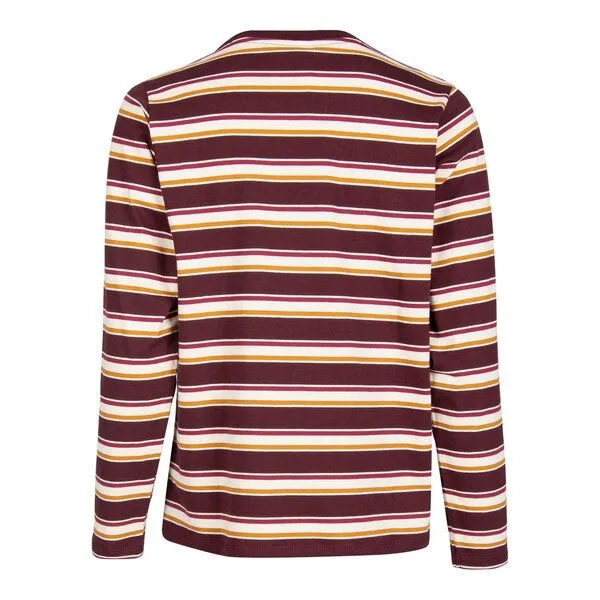 Iriedaily Iriedaily Stripe Basic LS, Red wine (rot), – Produktbild 2 von 4