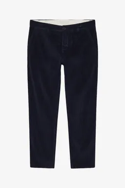 KnowledgeCotton Apparel KnowledgeCotton Apparel Herren vegan Hose Chuck Regular Cord Night Sky Blau – Produktbild 1 von 1