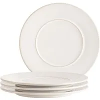 Mäser Mäser Dessertteller Set 4-tlg. "Unico" 21 cm, weiß – Produktbild 1 von 1