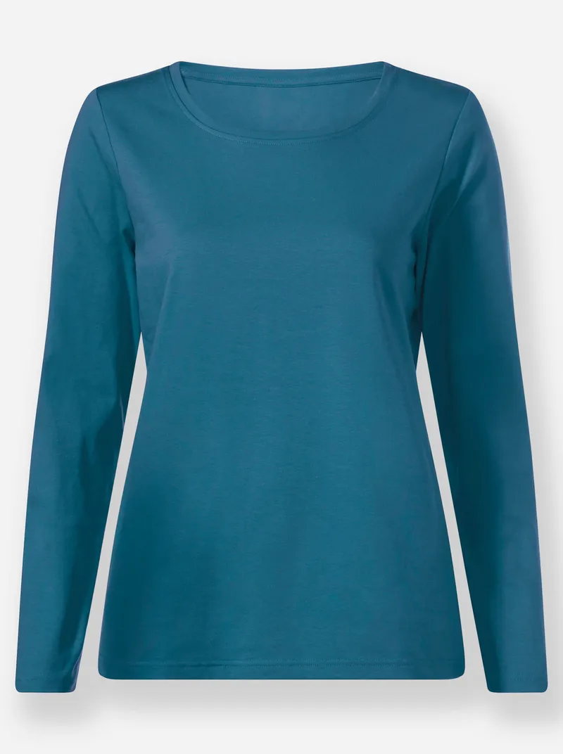 Witt Rundhalsshirt topas, Topas, – Produktbild 1 von 2