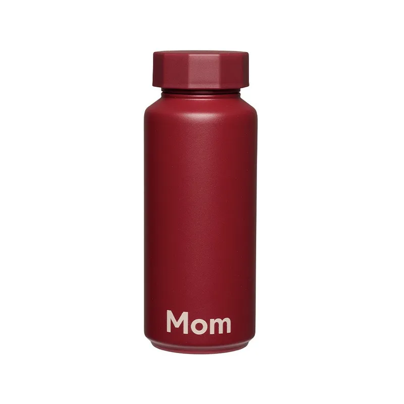 Design Letters Thermoflasche – Burgund, Mom – Produktbild 1 von 1