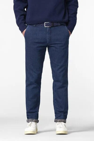 Meyer MEYER Thermo Jeans, Blau (blue stone), – Produktbild 1 von 4