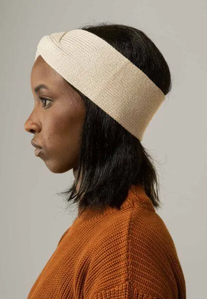 MELA Stirnband MEENA | von MELA | Fairtrade & GOTS zertifiziert, Creme, – Produktbild 1 von 4