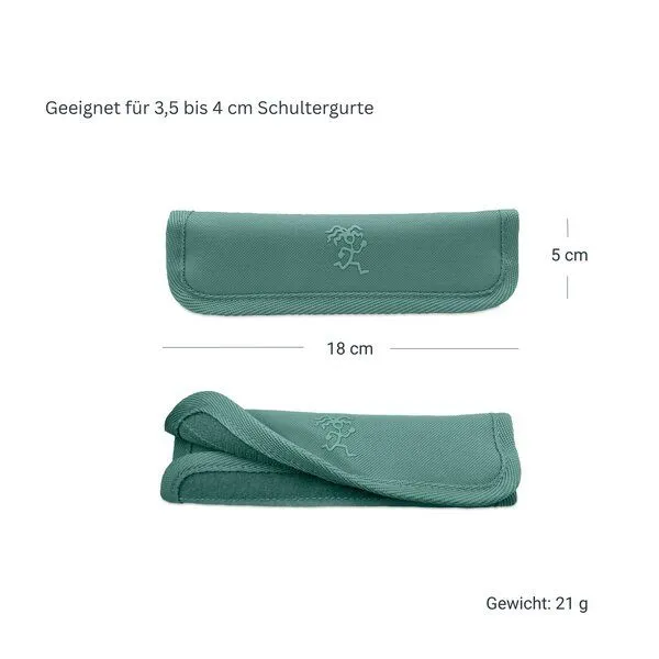 FUCHS & REBELL FUCHS & REBELL Schulterpolster für Crossbody Bags LUCA & FIETE, Mint blau, – Produktbild 3 von 4