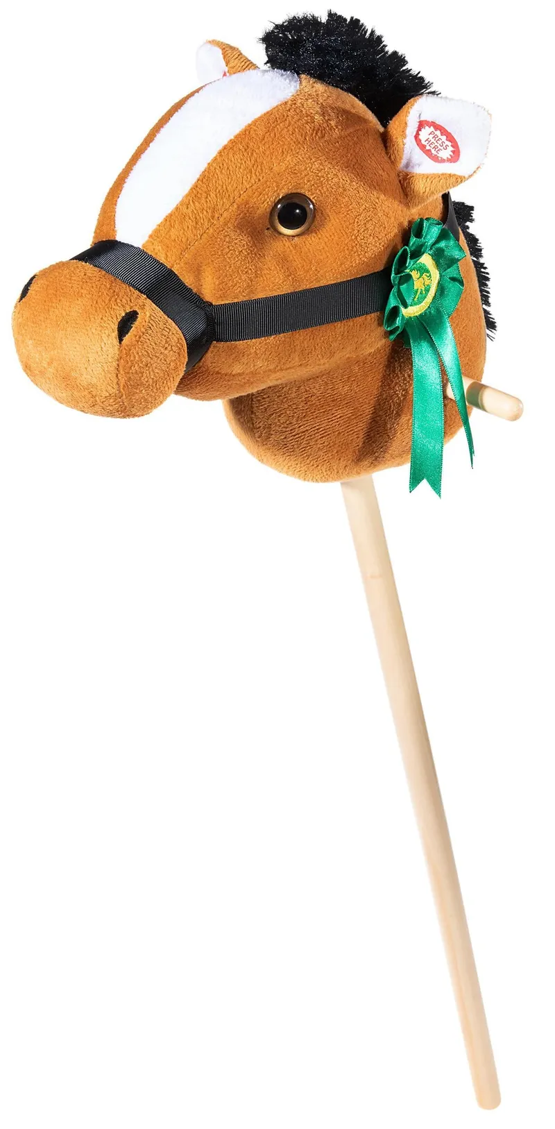 Heunec STECKENPFERD mit Plakette hellbraun – Produktbild 1 von 1