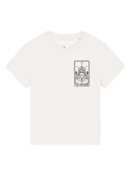 watapparel watapparel T-Shirt Frauen Tarot The Empress, Off white, – Produktbild 2 von 3