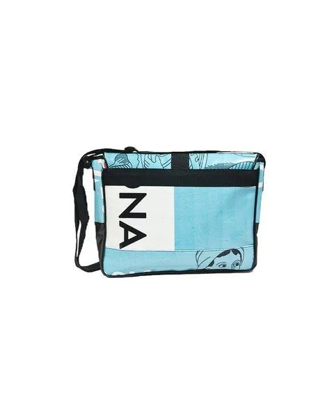 DEMANO DEMANO Messenger Umhängetasche aus Recycelten Bannern Borne, Blau, – Produktbild 3 von 4