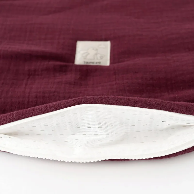 Träumeland Träumeland Ganzjahresschlafsack Liebmich Baumwollmusselin 2.5 TOG, Lila, – Produktbild 2 von 3