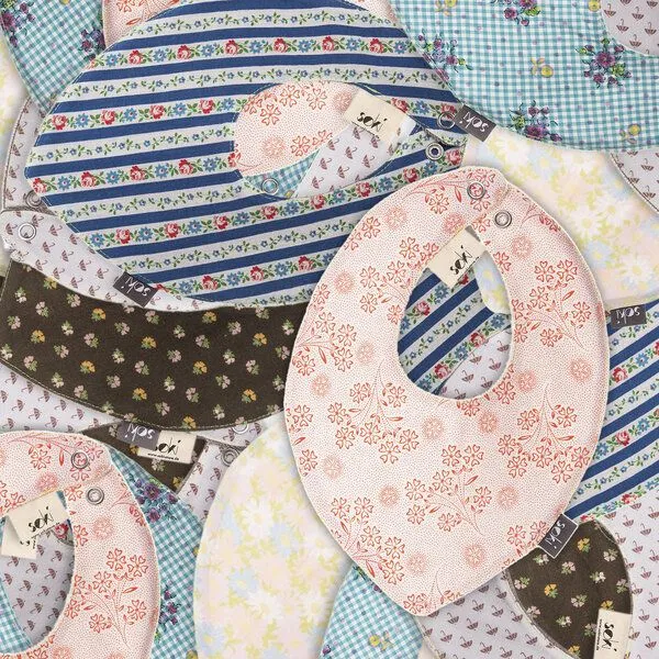 soki soki Lätzchen aus Omi´s alter Bettwäsche – Produktbild 4 von 7