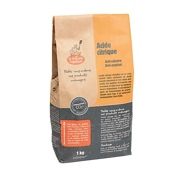 Droguerie Ecologique Droguerie Ecologique Citric Acid - Citronensäure 1kg – Produktbild 1 von 1