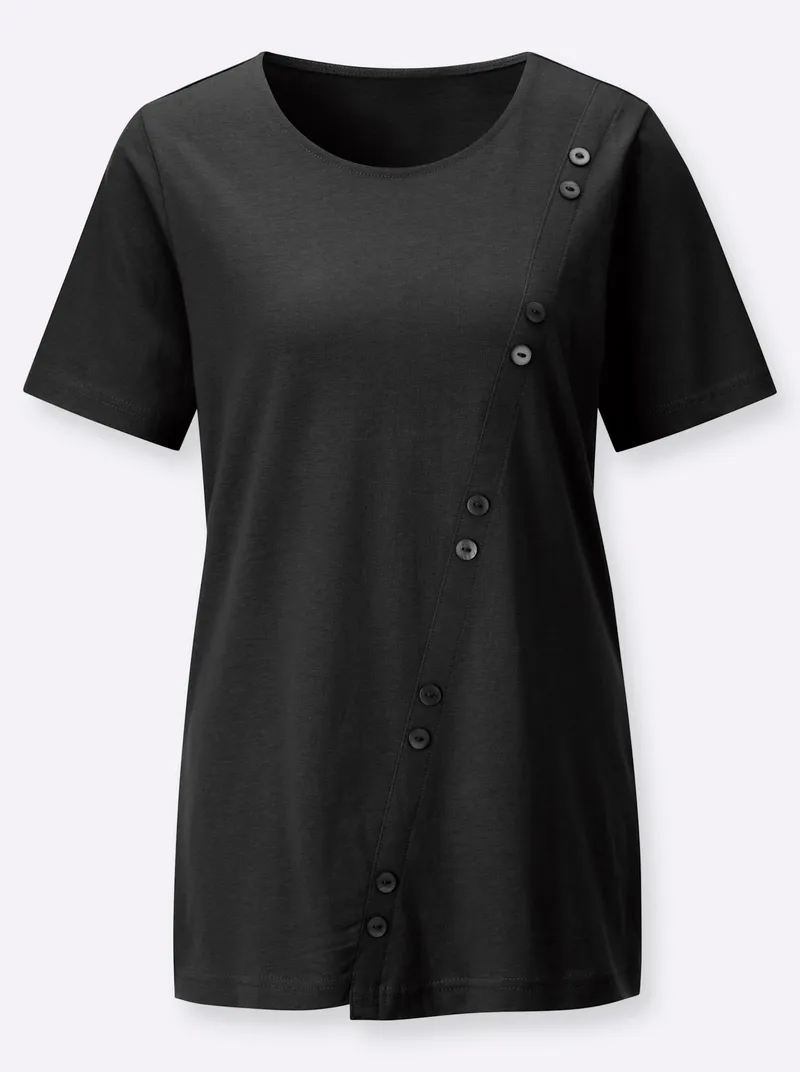 Witt Longshirt schwarz, Schwarz, – Produktbild 1 von 2