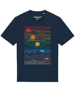 watapparel watapparel T-Shirt Unisex Sun And Moon – Produktbild 1 von 1