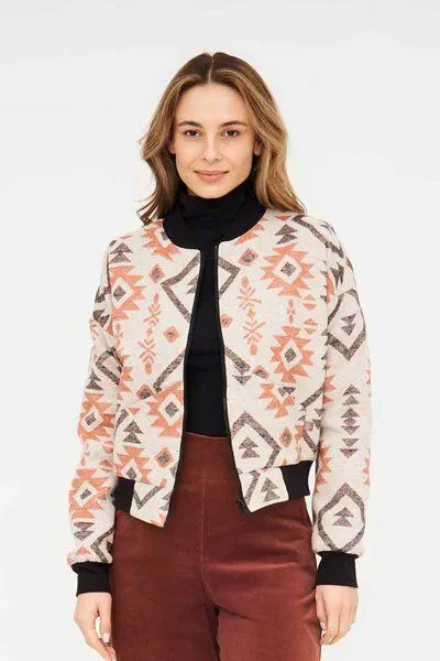 WiDDA berlin WiDDA berlin Wendeblouson TURNER, Aztek beige, – Produktbild 2 von 3