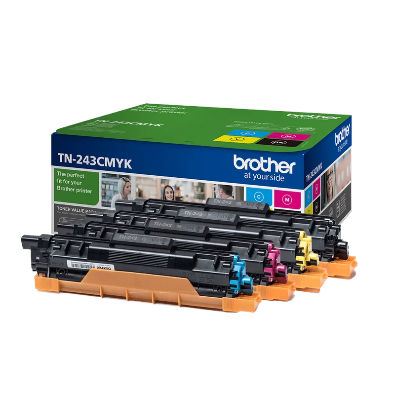 Brother Brother Toner TN-243BK/C/M/Y schwarz, cyan, magenta, gelb, 4er-Set – Produktbild 4 von 4