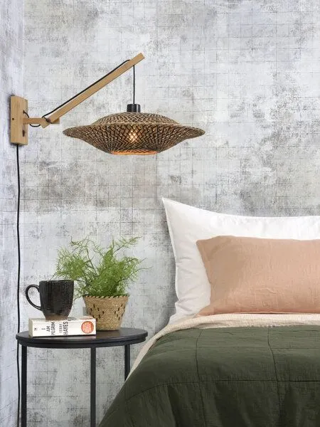 GOOD&MOJO GOOD&MOJO Wandlampe Bali, Naturel, – Produktbild 3 von 4