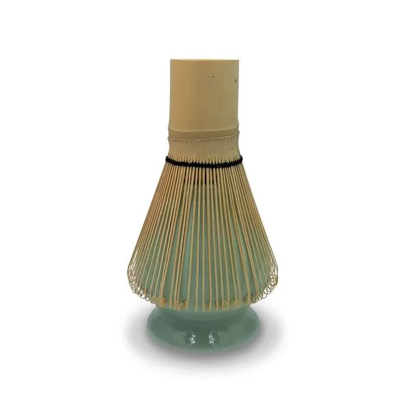 Matcha Passion Matcha Passion Matcha Besen Halter Kusenaoshi aus Keramik, Hellgrün, – Produktbild 2 von 2
