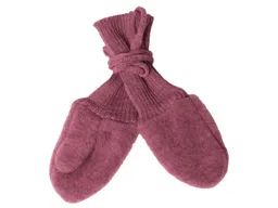 Reiff Strickwaren Baby und Kinder Handschuhe Bio-Merinowolle Fleece malve Gr.1 (1 Jahr) – Produktbild 1 von 1