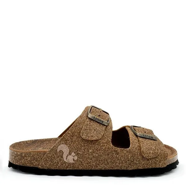thies Vegane "thies ® Eco Palm Sandale" aus recycelter Palme, fair produziert, Natural, – Produktbild 1 von 4