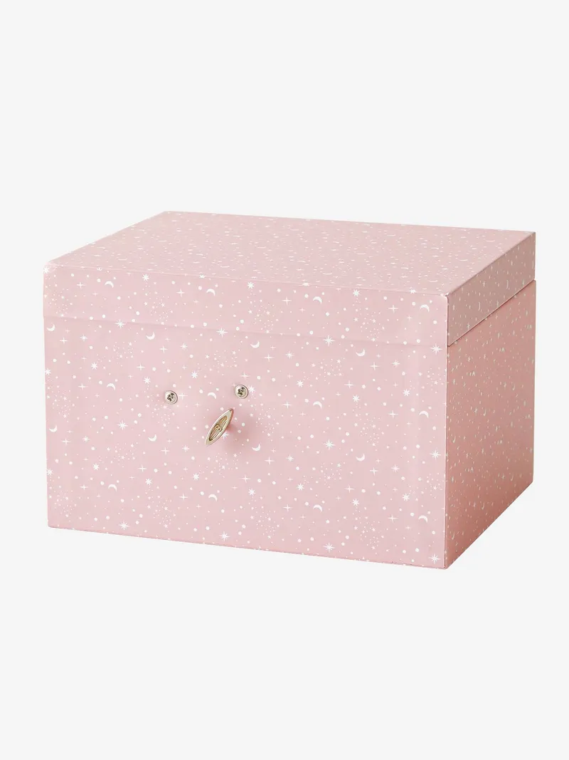 Vertbaudet Kinder Schmuckschatulle mit Spieluhr Einhorn, Rosa, – Produktbild 3 von 4
