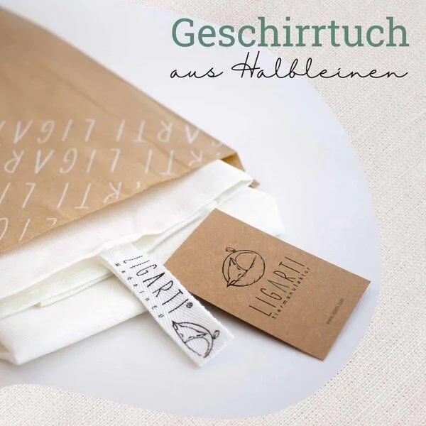 LIGARTI Geschirrtuch – Jürgen – LIGARTI Tiermanufaktur – Produktbild 2 von 4