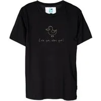 Gary Mash GARY MASH Shirt Ente gut, alles gut aus Bio-Baumwolle, Schwarz, – Produktbild 1 von 1