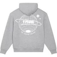 TORLAND TORLAND ZIP HOODIE | LOCKER HEAVY | TRUE GENERATION, Grau (heather grey), – Produktbild 1 von 1