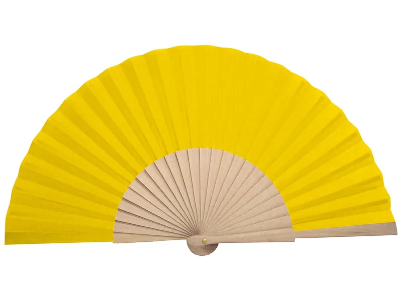 Holzfächer 'Madeira' gelb Pantone 108 C – Produktbild 1 von 1