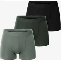 Bread Boxers Bread & Boxers 3-Pack Boxershorts BRIEF aus Bio-Baumwolle, Army green (grün), – Produktbild 1 von 2