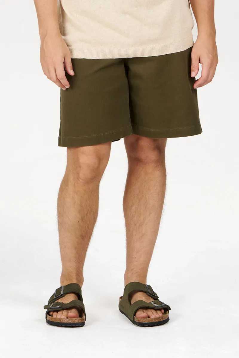 KOMODO KOMODO Herren vegan Shorts Jambo Grün, Olivgrün, – Produktbild 2 von 2