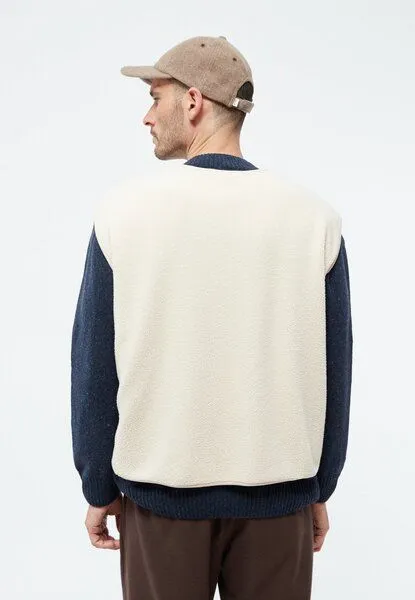 Givn Berlin Givn Berlin Weste GBMARIS aus kuscheligem Fleece - Off White, Off white, – Produktbild 4 von 4