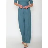 GreenBomb GREENBOMB Basic Mood - Lässige Hose aus LENZING ECOVERO / Fair & Vegan, Blau (vintage blue), – Produktbild 1 von 1
