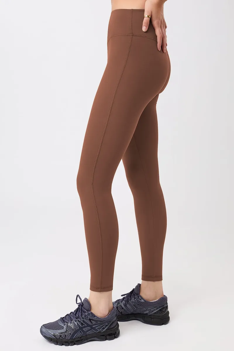 mandala mandala Damen vegan Leggings Sporty Vibe Wilderness In Braun, Braun, – Produktbild 2 von 2