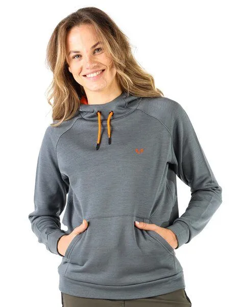 Woolona Woolona Kapuzenpullover - SCOUT - 100% Merinowolle, Grau, – Produktbild 1 von 4