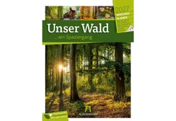 Ackermann Wandkalender Unser Wald Wochenplaner Kalender 2027 – Produktbild 1 von 1