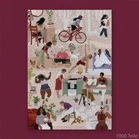 Willa Wunst Willa Wunst Quality Time Puzzle, Beige, – Produktbild 1 von 1