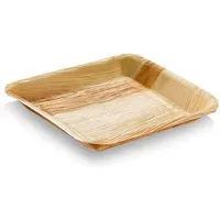 naturesse® naturesse® Eckiger Camping Palmblatt Teller – Produktbild 1 von 1