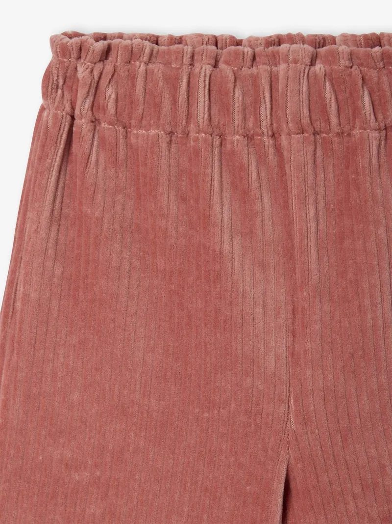Vertbaudet Baby Cordhose mit weitem Schnitt, Altrosa, – Produktbild 2 von 2