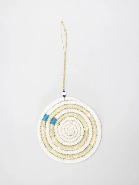 WomenCraft WomenCraft Christbaumschmuck & Dekoanhänger - 7cm, Uru blau (blau), – Produktbild 2 von 4