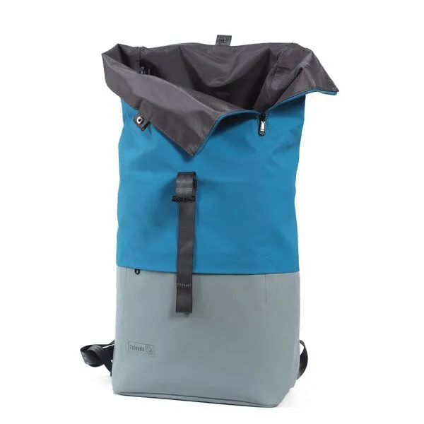 7clouds 7clouds Rolltop-Rucksack Nomo 7.1, Grey-light blue, – Produktbild 4 von 4
