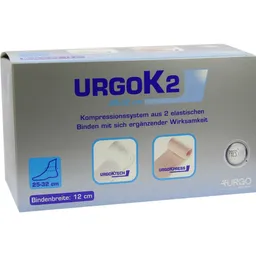 Urgo URGOK2 Kompr.Syst.12cm Knöchelumf.25-32cm 1 St Binden – Produktbild 1 von 1
