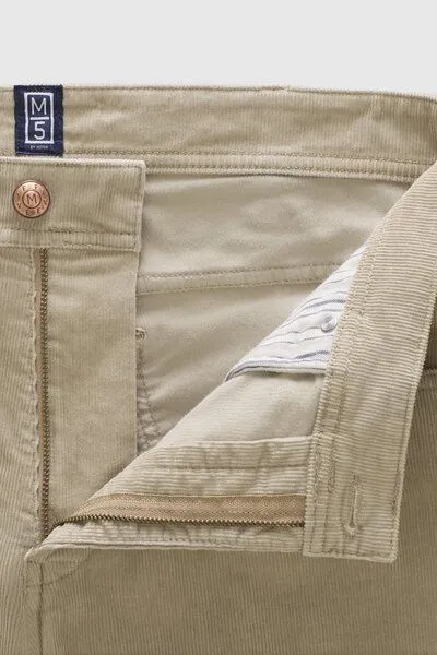 M 5 BY MEYER M 5 BY MEYER Five Pocket aus Casual Cord, Beige (beige), – Produktbild 8 von 8