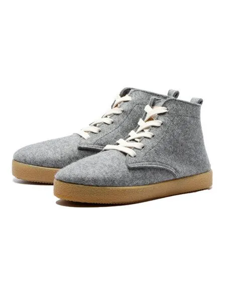 Grand Step Shoes Grand Step Shoes Damen und Herren Chucka Sneaker Adam, Grau, – Produktbild 1 von 4