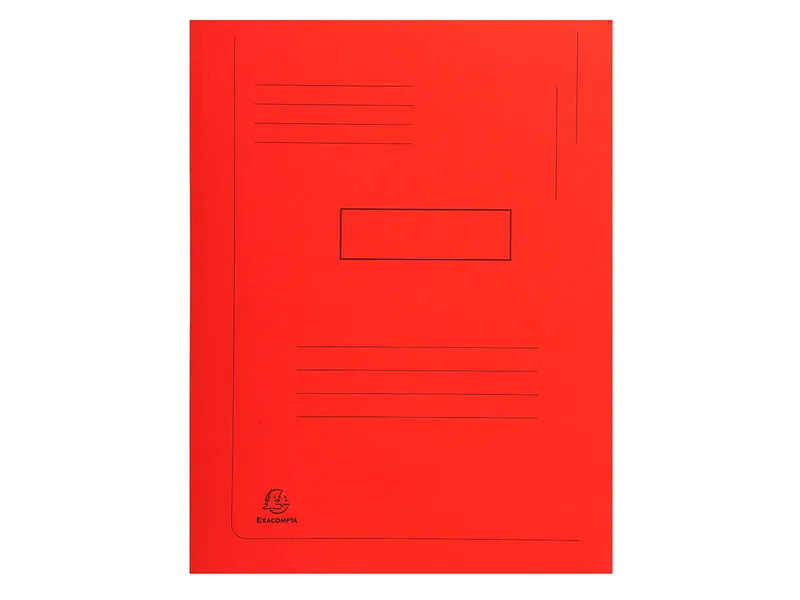 Exacompta 50 Exacompta Aktenmappen "Forever", 2 Klappen, 290 g/m², DIN A4, rot – Produktbild 1 von 1