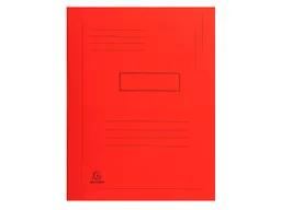 Exacompta 50 Exacompta Aktenmappen "Forever", 2 Klappen, 290 g/m², DIN A4, rot – Produktbild 1 von 1