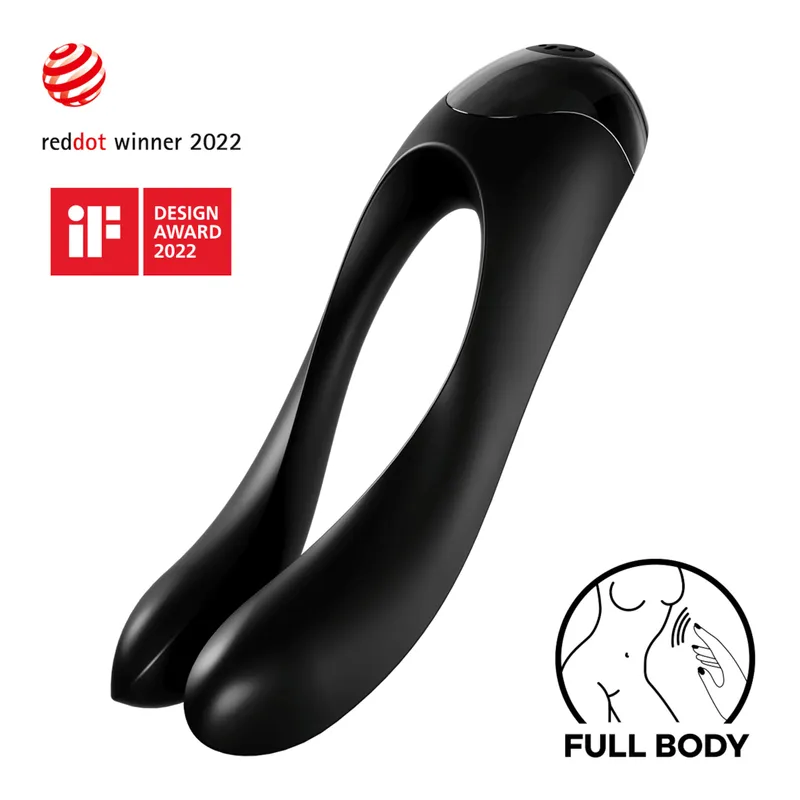 Satisfyer Satisfyer Candy Cane, 10 cm, Schwarz, – Produktbild 1 von 1