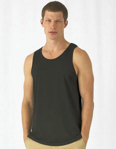 B&C Collection B&C Collection Inspire Plus Tank Top Herren, Weiß, – Produktbild 3 von 3