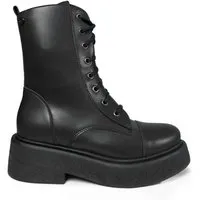 Altercore Altercore Damen vegan Stiefel Levant, Schwarz, – Produktbild 2 von 3